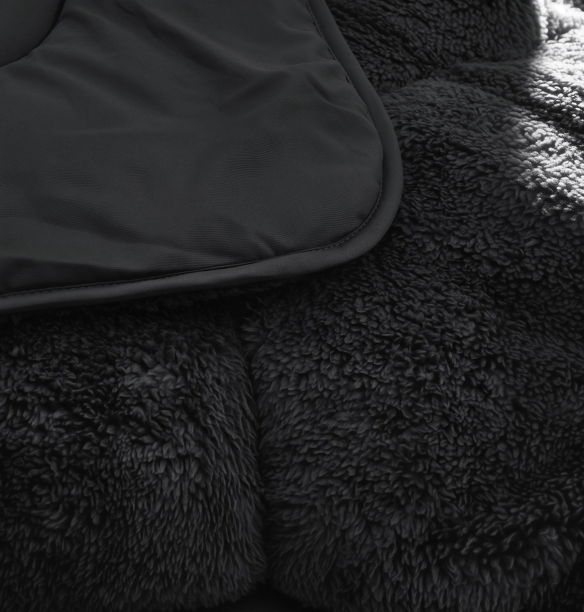 Lazy Dekbed Zonder Overtrek - Teddy - Zwart - Image 21