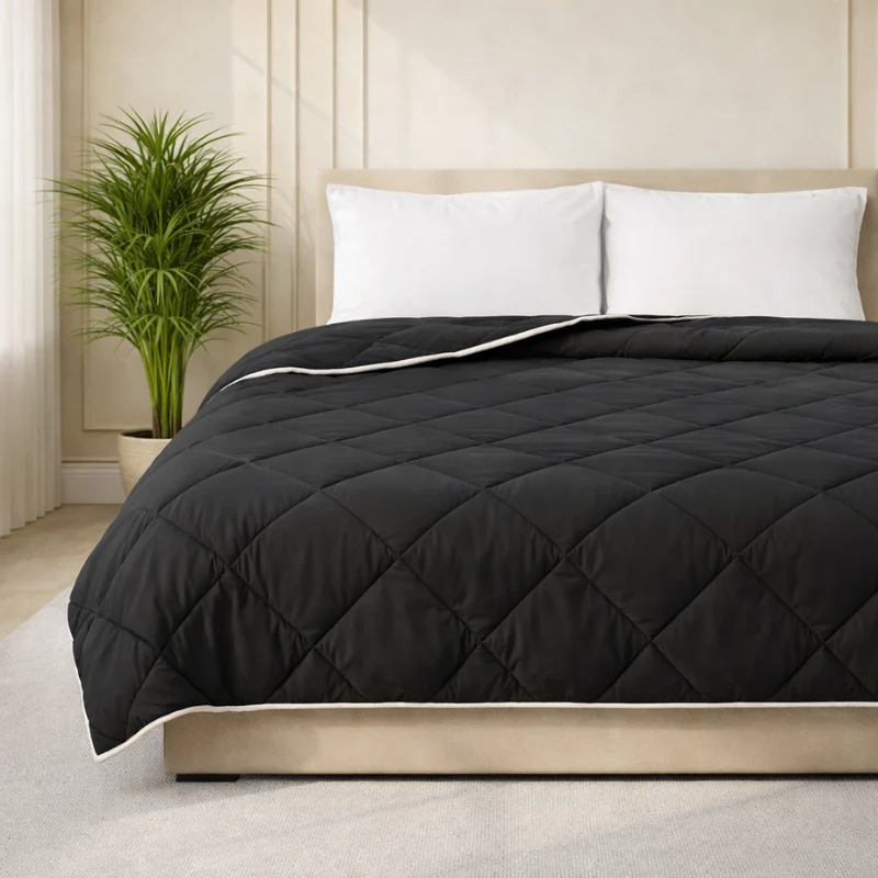 Lazy Dekbed Zonder Overtrek - Zwart - Image 2