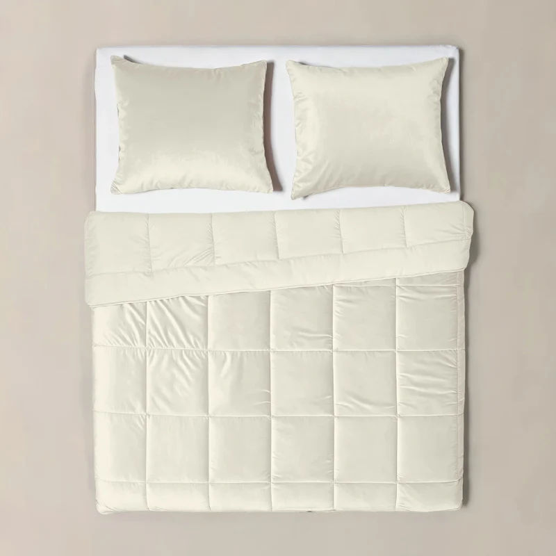 Lazy Dekbed Zonder Overtrek - Velvet - Crème - Image 7