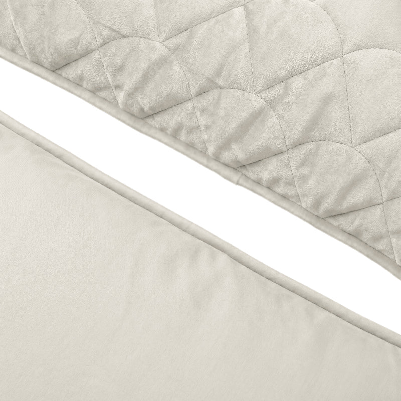 Lazy Dekbed Zonder Overtrek - Velvet - Beige/Off White - Image 10