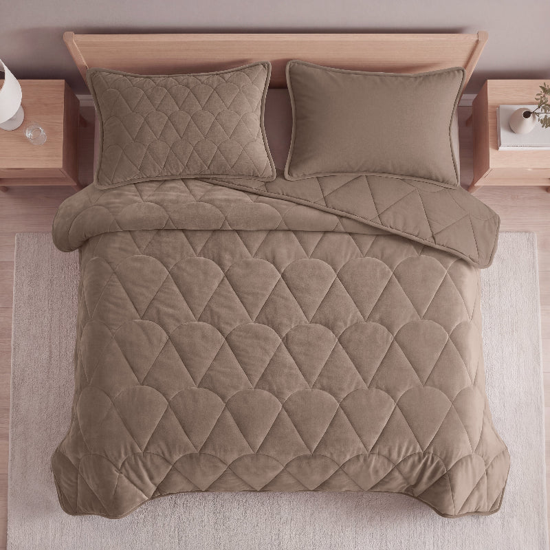 Lazy Dekbed Zonder Overtrek - Velvet - Taupe/Bruin - Image 7