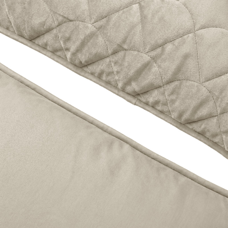 Lazy Dekbed Zonder Overtrek - Velvet - Taupe/Grijs - Image 12
