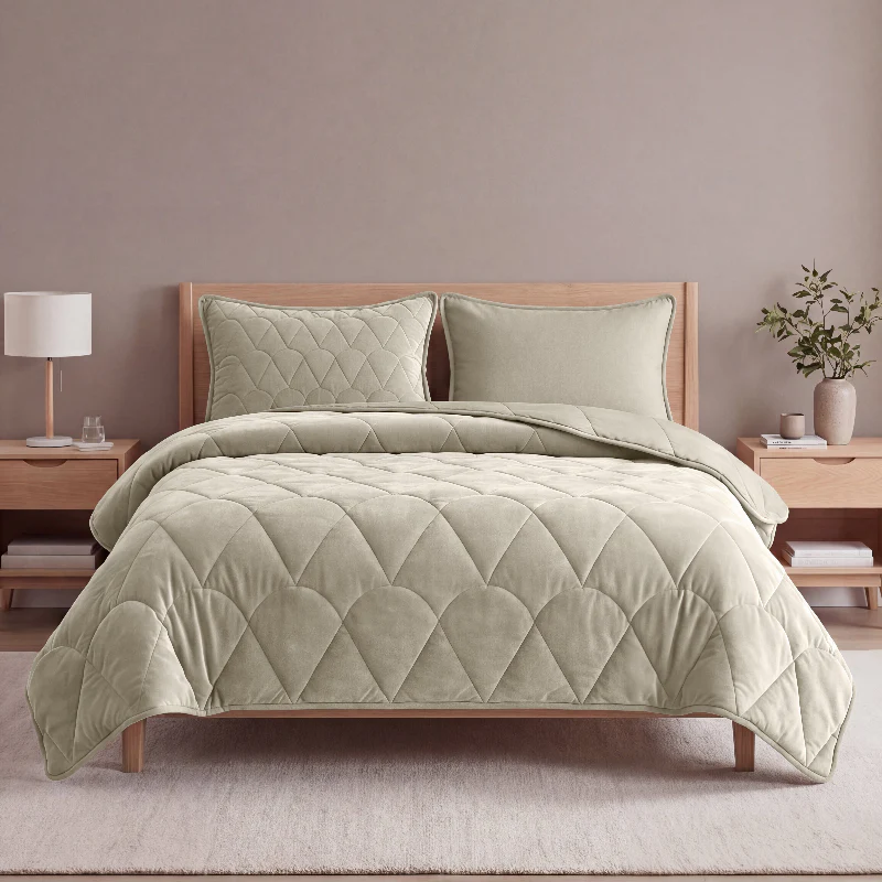 Lazy Dekbed Zonder Overtrek - Velvet - Taupe/Grijs - Image 6