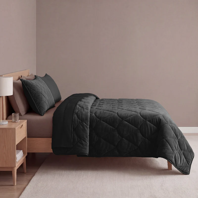 Lazy Dekbed Zonder Overtrek - Velvet - Zwart - Image 7