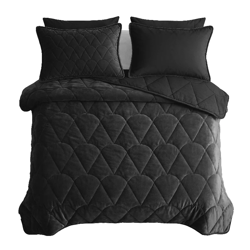 Lazy Dekbed Zonder Overtrek - Velvet - Zwart - Image 9