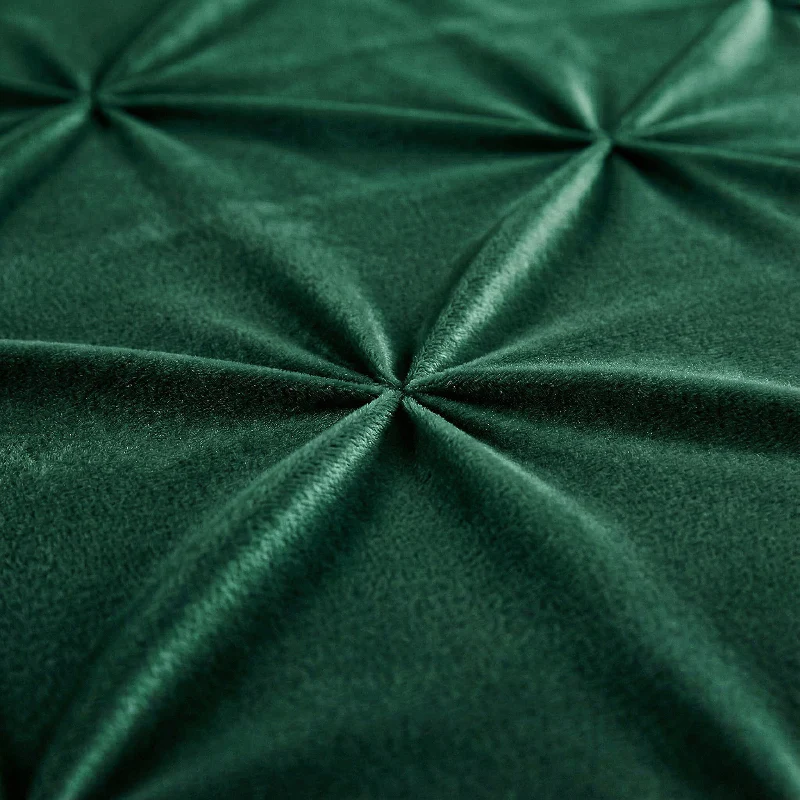 Lazy Dekbed Zonder Overtrek - Velvet Pintuck - Groen - Image 7