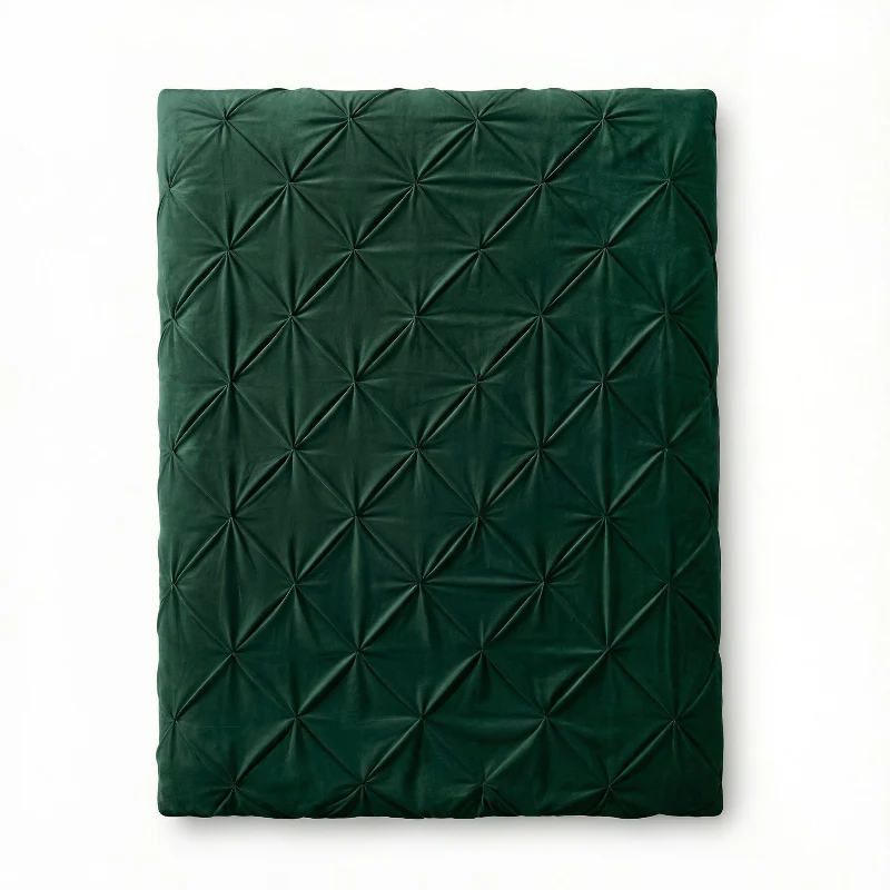 Lazy Dekbed Zonder Overtrek - Velvet Pintuck - Groen - Image 9