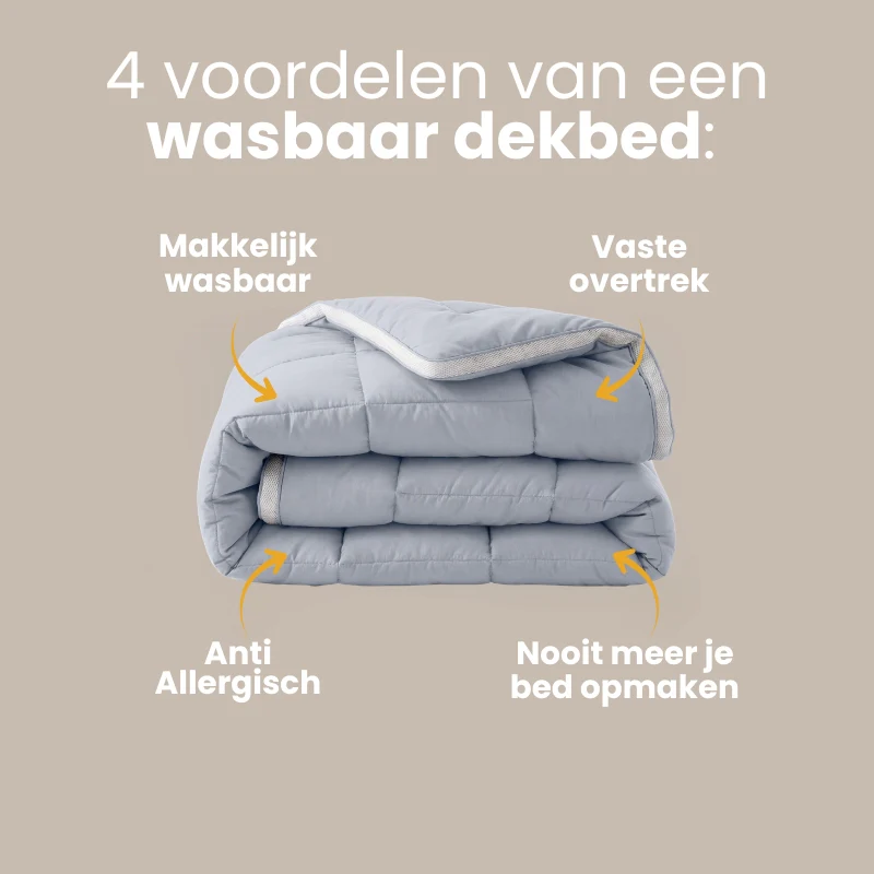 Lazy Dekbed Zonder Overtrek - 3D Air - Blauw - Image 6