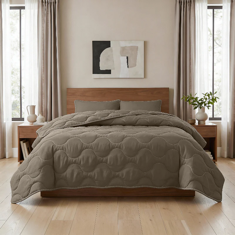 Lazy Dekbed Zonder Overtrek - Teak - Image 2