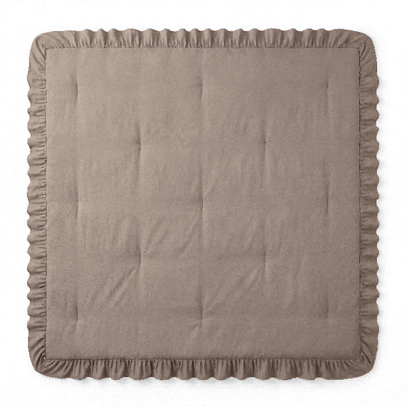 Lazy Dekbed Zonder Overtrek Ruffles - Taupe - Image 8