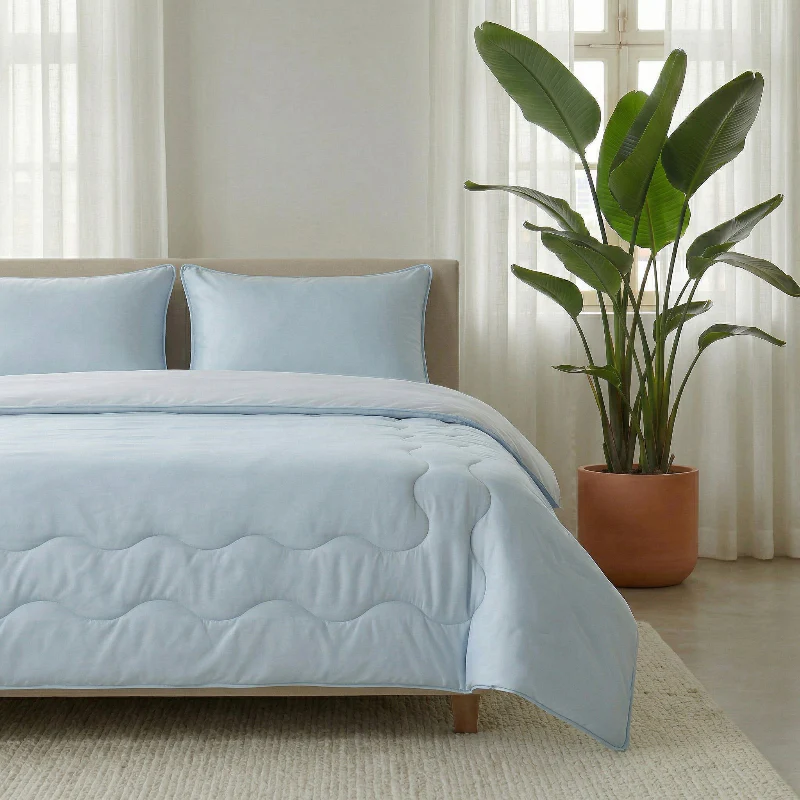 Lazy Dekbed Zonder Overtrek - Verkoelend - Blauw - Image 3