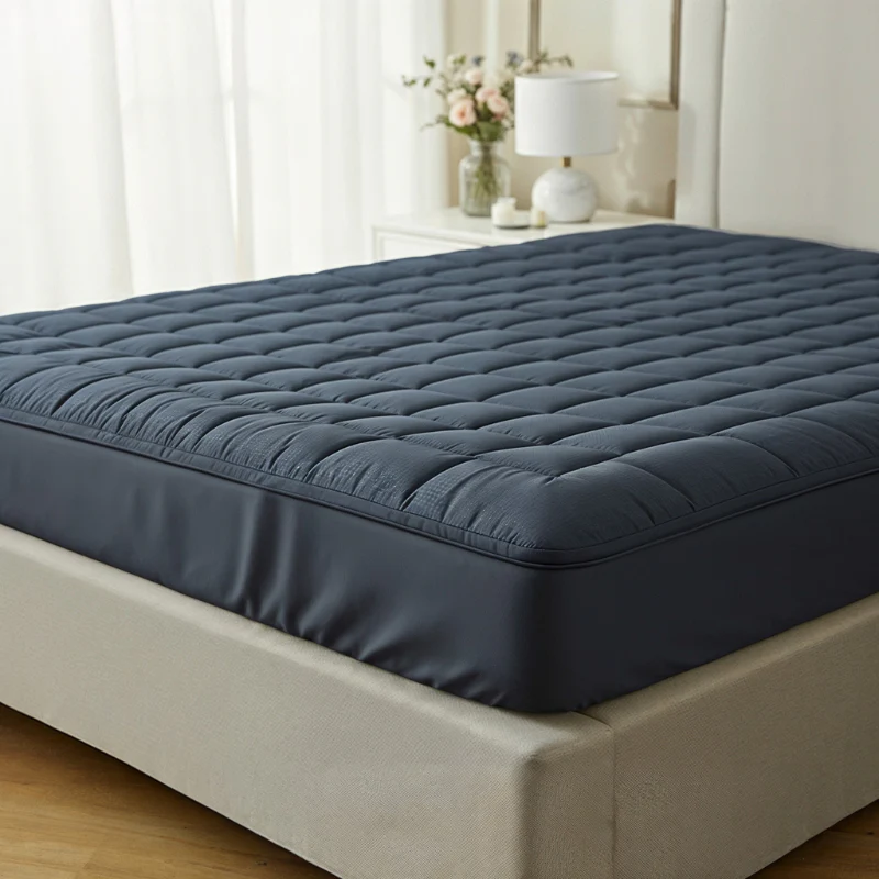Wasbare Topper & Hoeslaken in 1 – Ultiem Slaapcomfort - Antraciet - Image 5