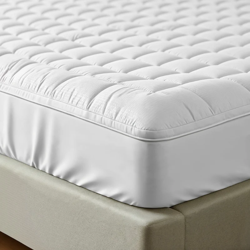 Wasbare Topper & Hoeslaken in 1 – Ultiem Slaapcomfort - Wit - Image 3