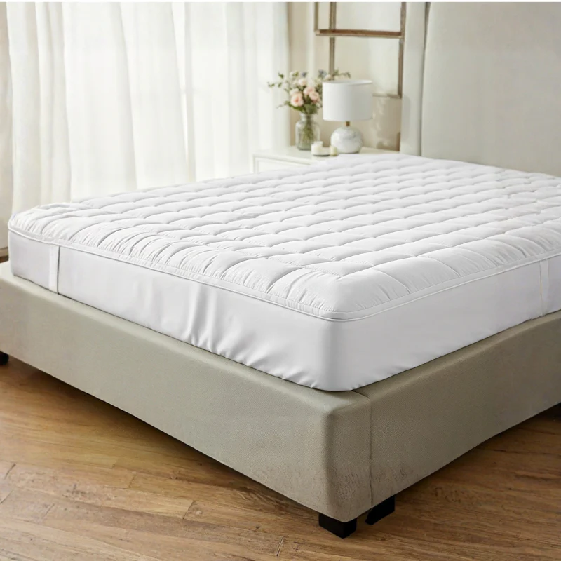 Wasbare Topper & Hoeslaken in 1 – Ultiem Slaapcomfort - Wit - Image 5