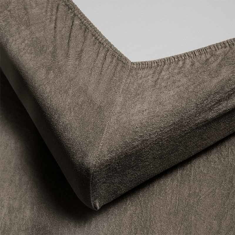 Topper Hoeslaken - Badstof - Taupe - Image 4