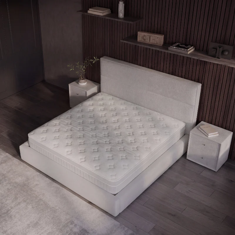 Boxspring met Opbergruimte Vento - Beige - Image 15