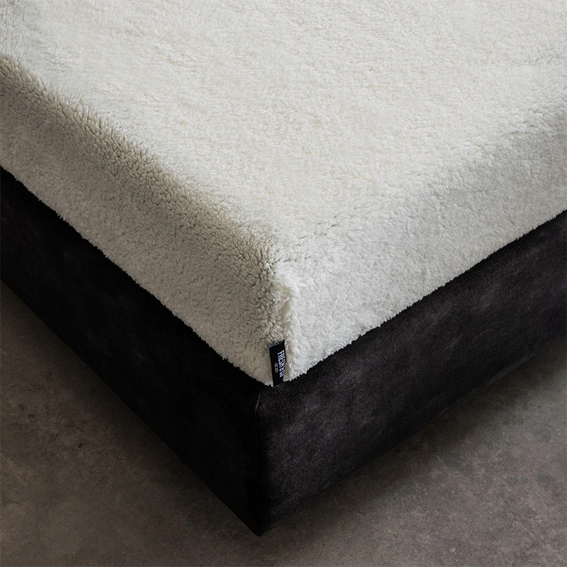 Splittopper Hoeslaken Teddy - Off White - Image 3