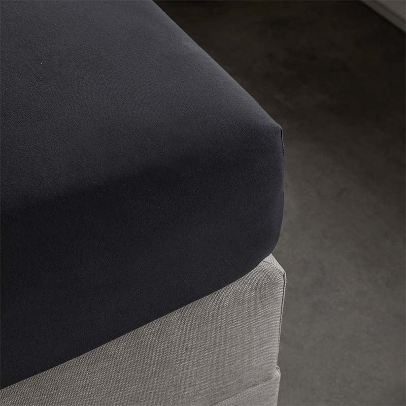 Topper Hoeslaken - Mako Jersey Katoen - Antraciet - Image 2