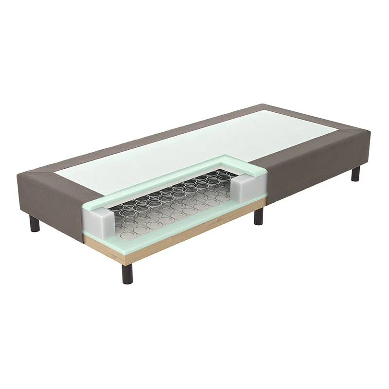 Verende Hotelboxspring zonder Matras - Bruin - Image 2