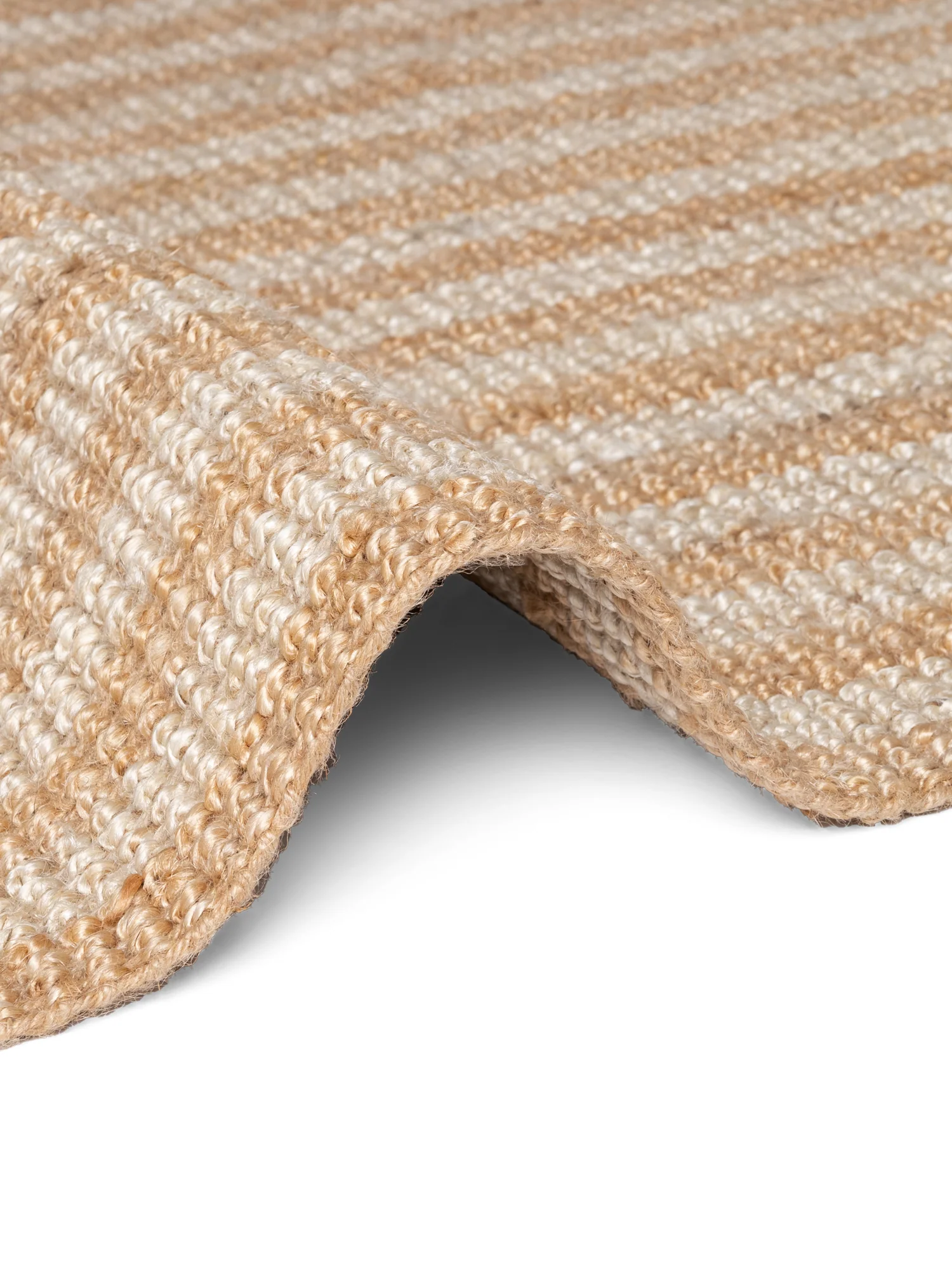Vloerkleed Amber Rechthoekig - Natuur Ivoor Goud - Image 3