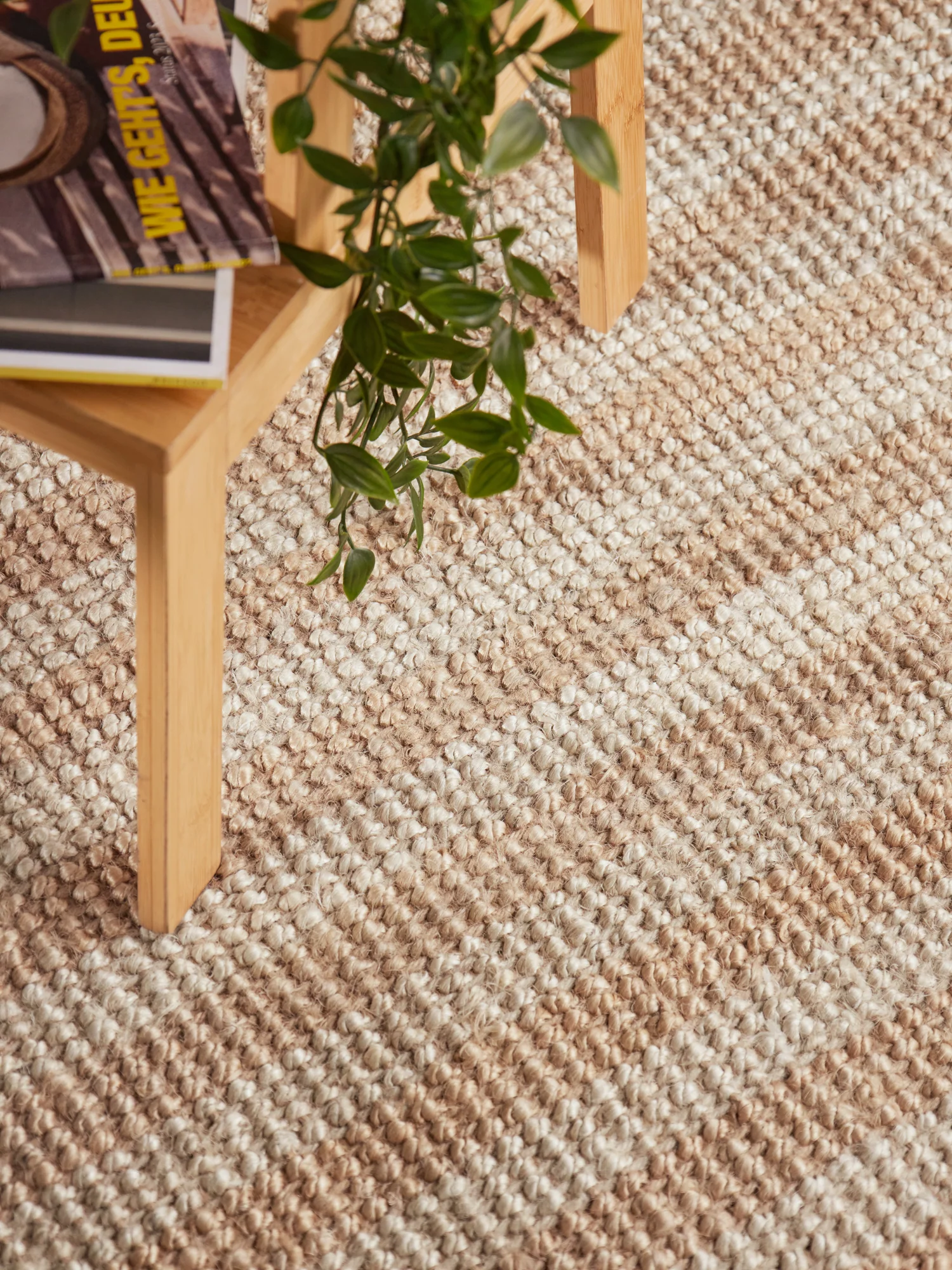 Vloerkleed Amber Rechthoekig - Natuur Ivoor Goud - Image 5