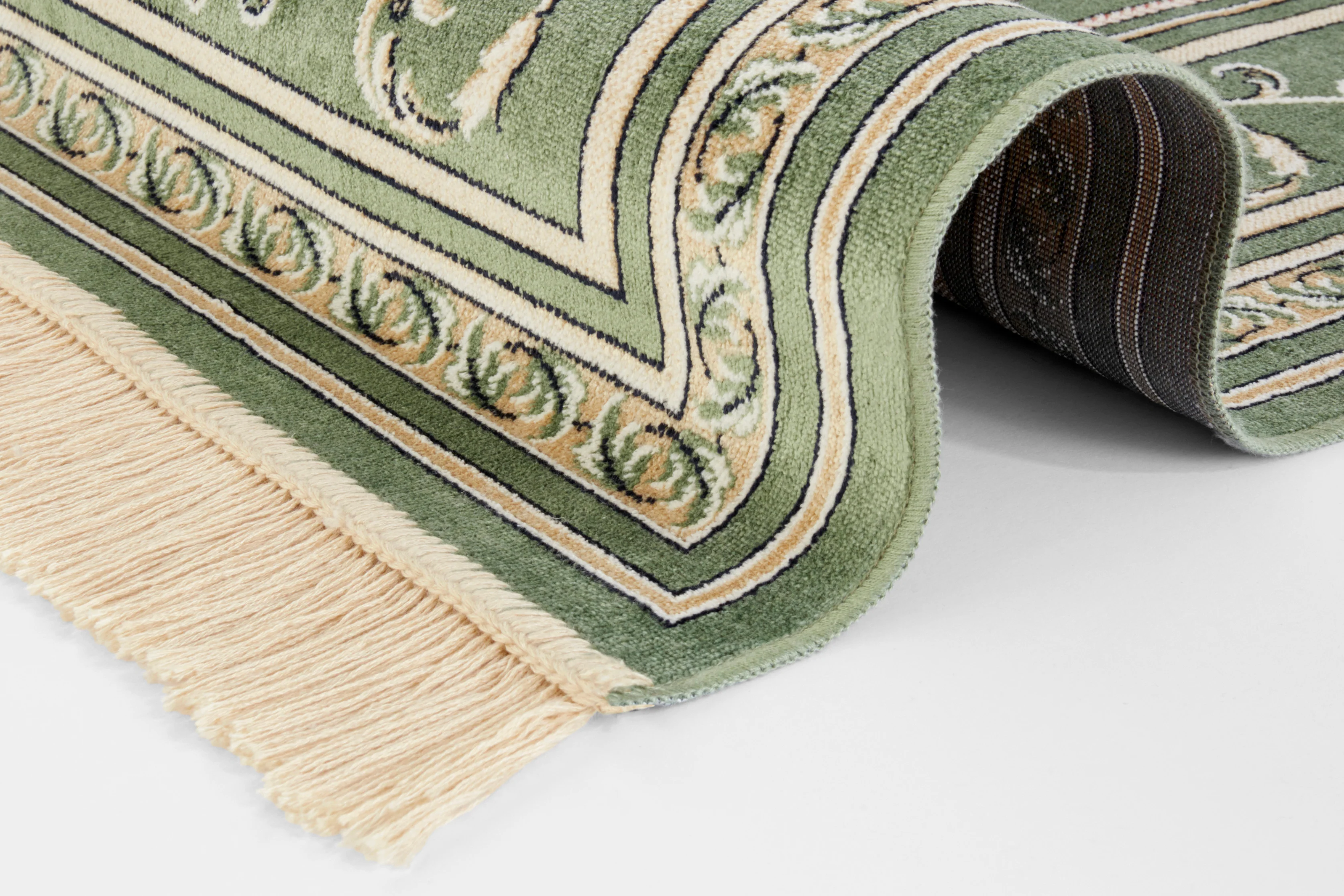 Vloerkleed Antik Flowers  - creme, groen - Image 2