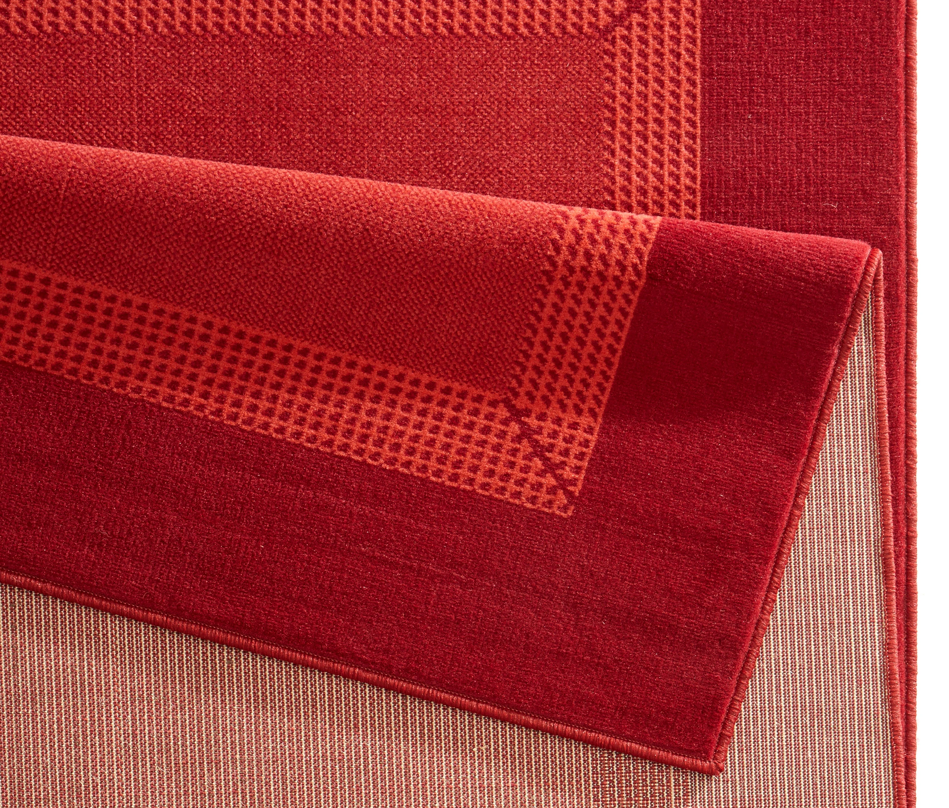 Vloerkleed Band Rechthoekig - rood - Image 2
