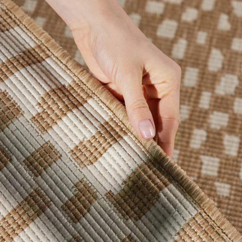 Vloerkleed Barkham Rechthoekig - Jute wit - Image 4