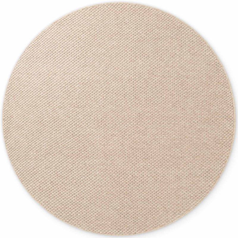 Vloerkleed Beans Rond - Natuur/Beige - Image 2