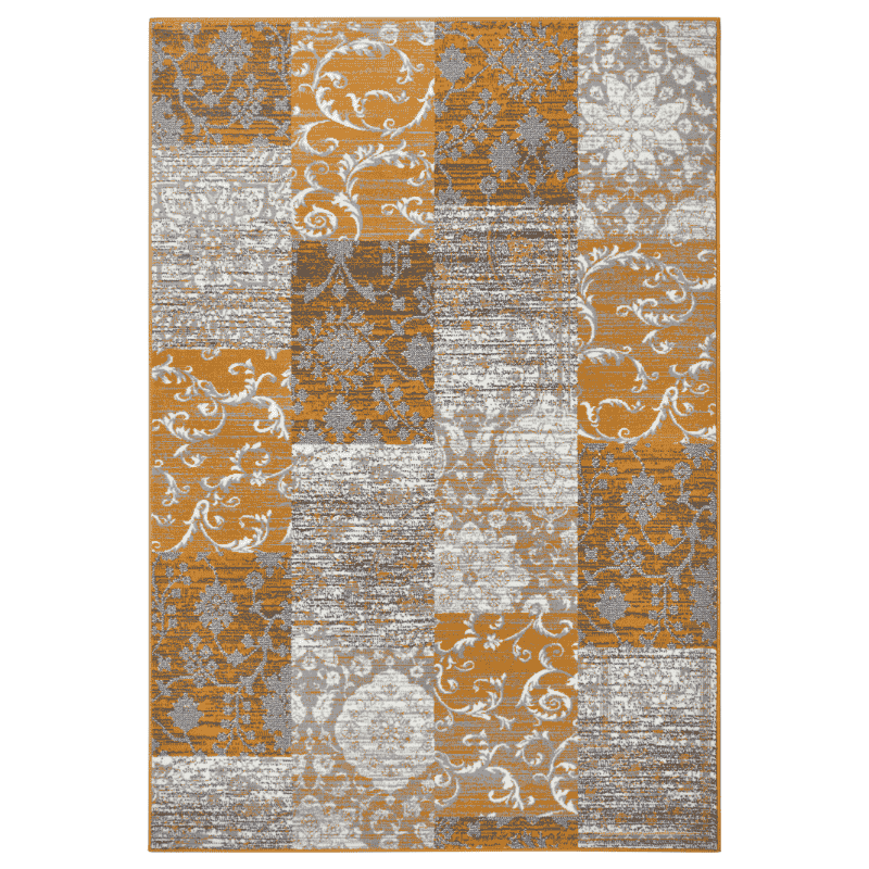 Vloerkleed Bloques - Okergeel - Image 2
