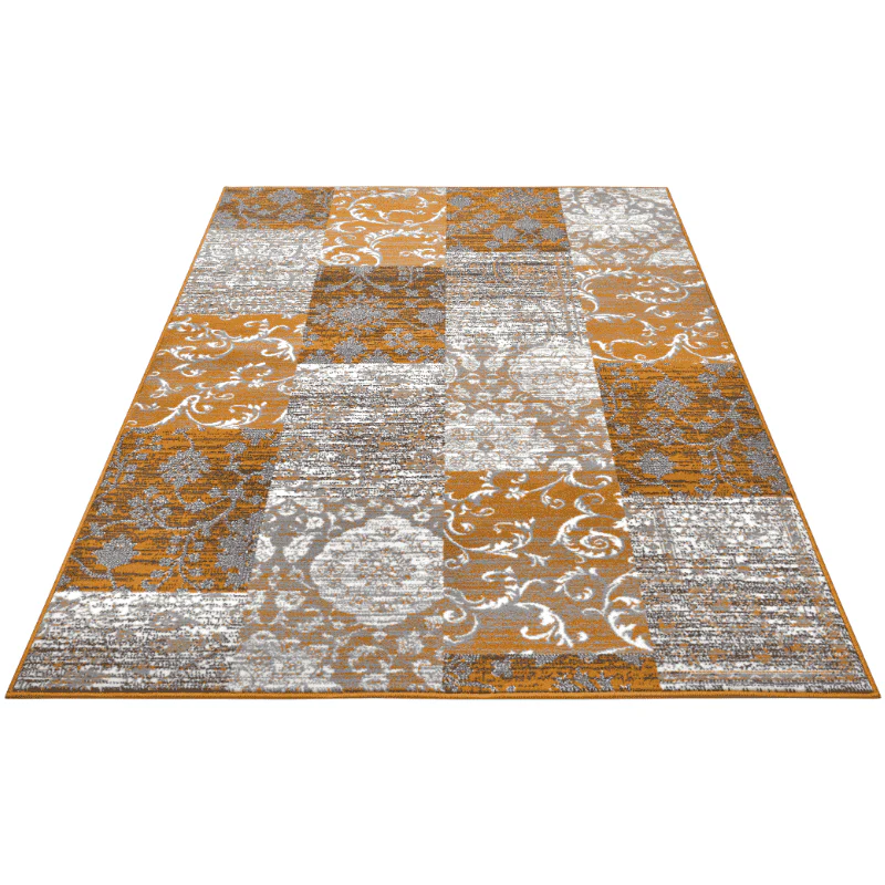Vloerkleed Bloques - Okergeel - Image 3