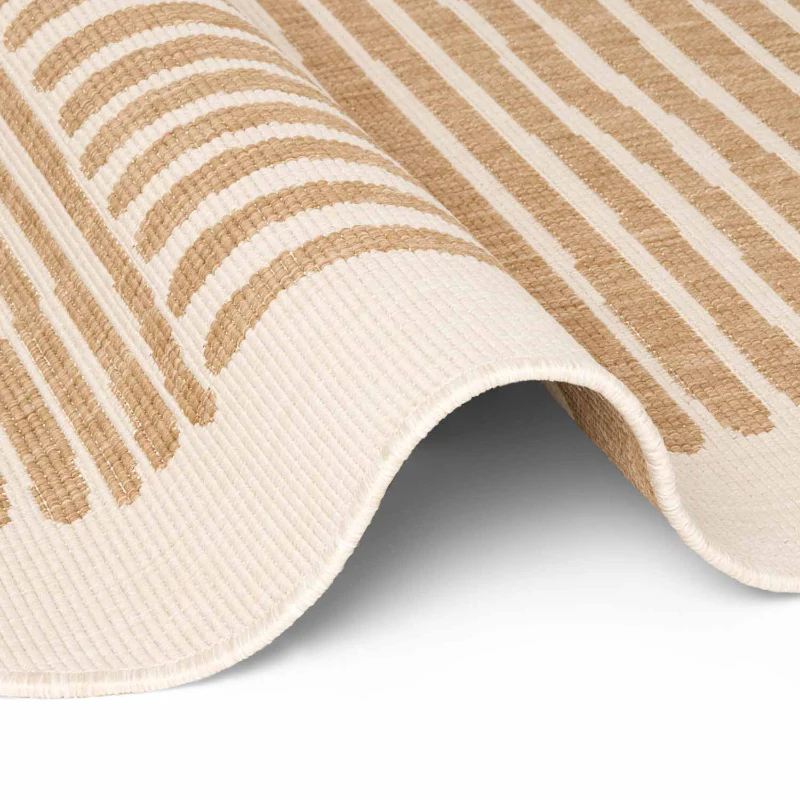 Vloerkleed Bounds Rond - Jute Wit - Image 3