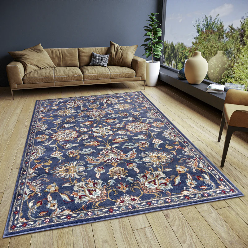 Vloerkleed Caracci - Blauw - Image 2