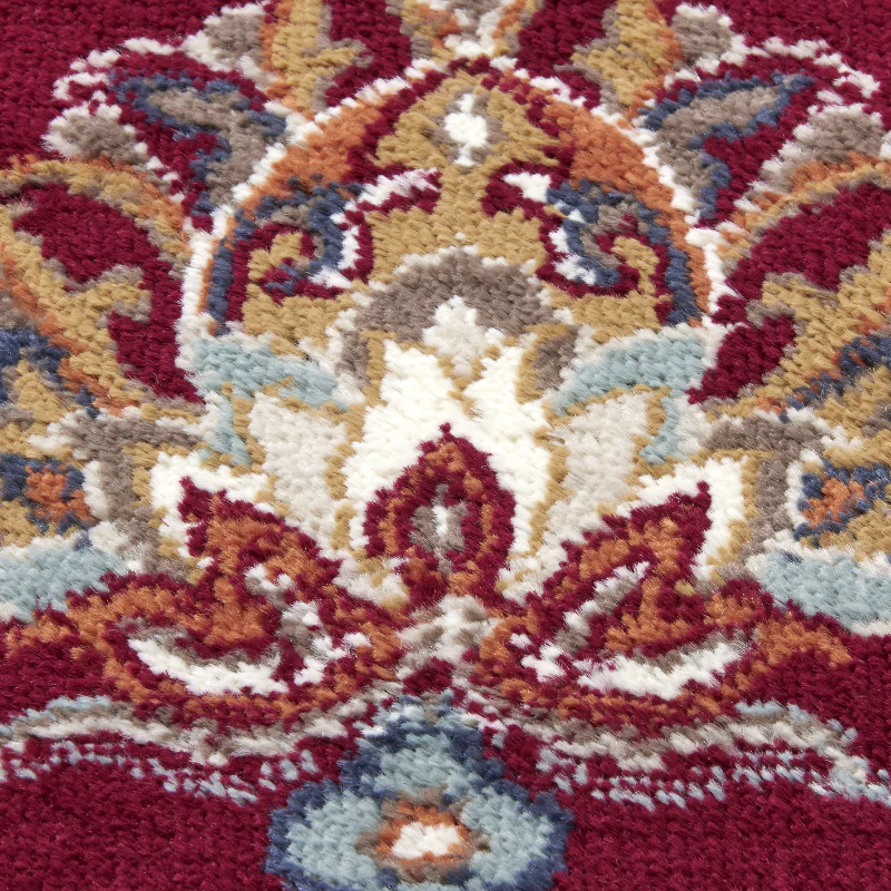 Vloerkleed Caracci - Rood - Image 4