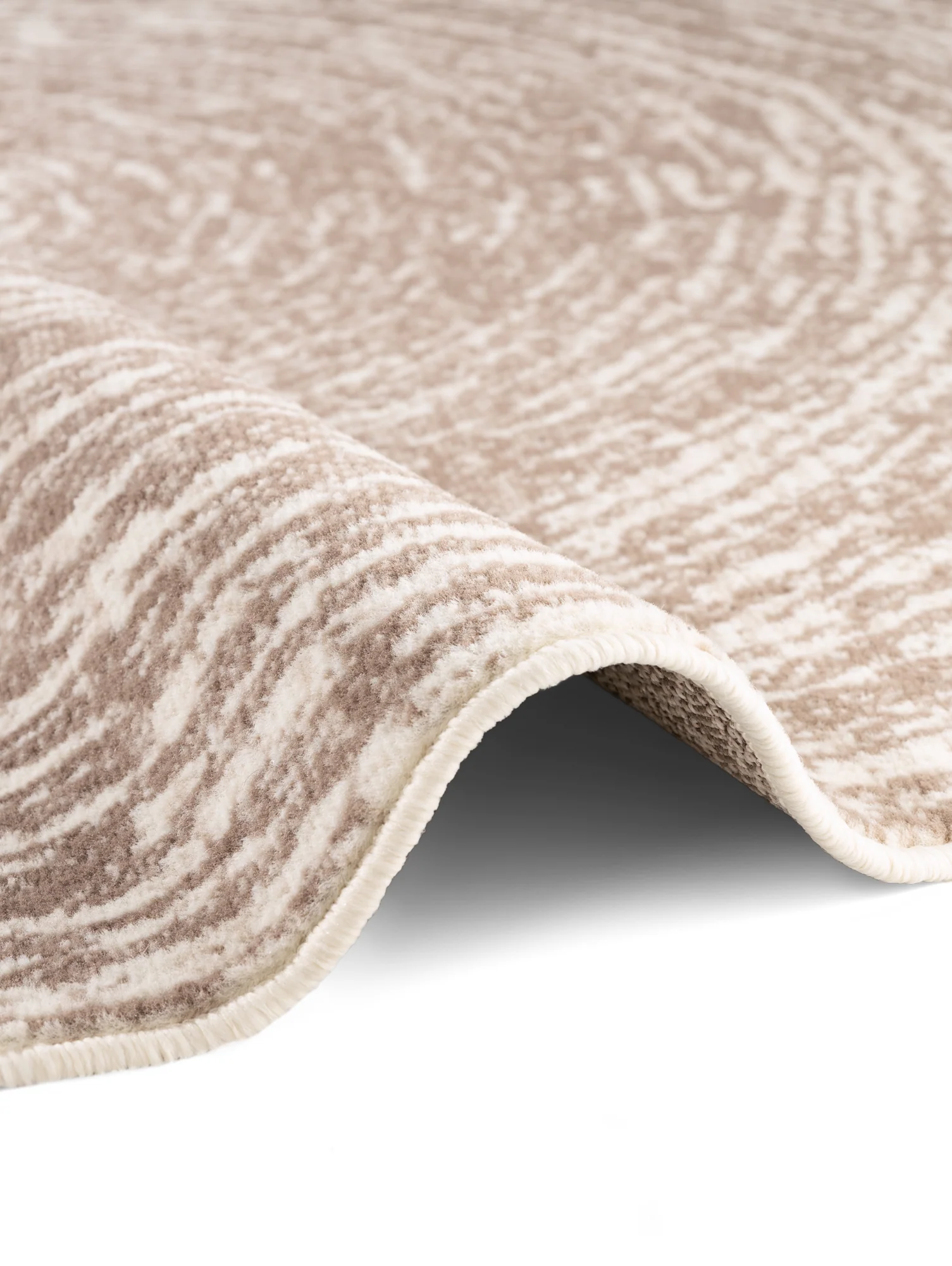 Vloerkleed Cavallo Rond - Creme beige - Image 3