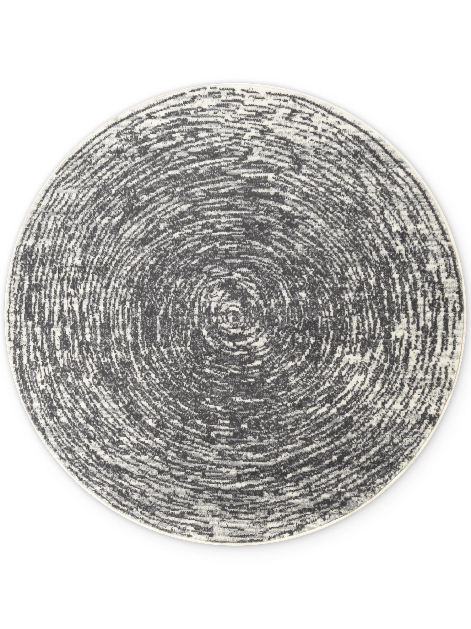 Vloerkleed Cavallo Rond - Creme grijs - Image 2