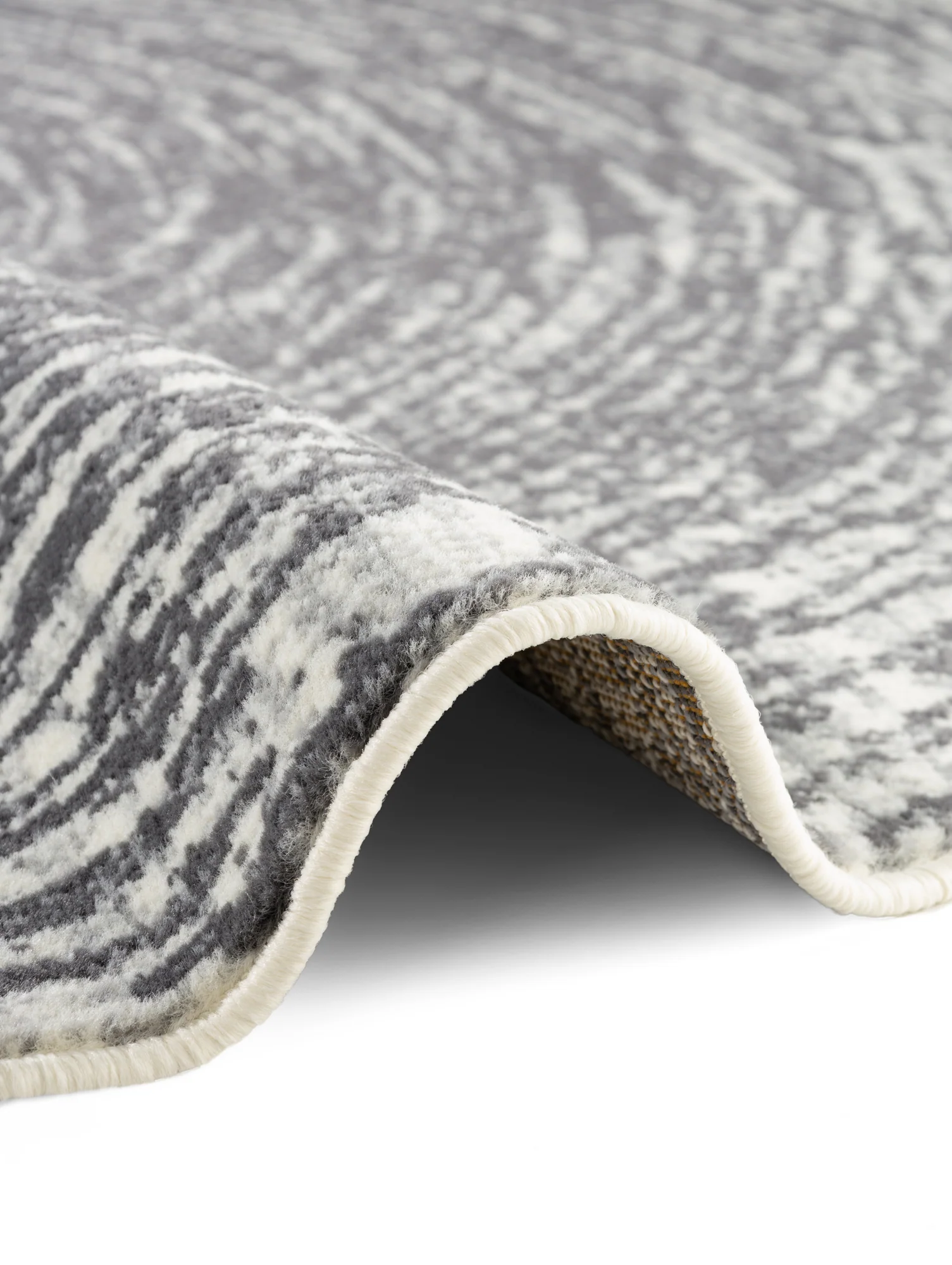 Vloerkleed Cavallo Rond - Creme grijs - Image 3