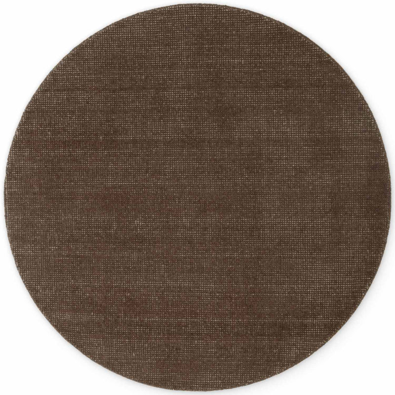 Vloerkleed Croom Rond - Bruin - Image 2