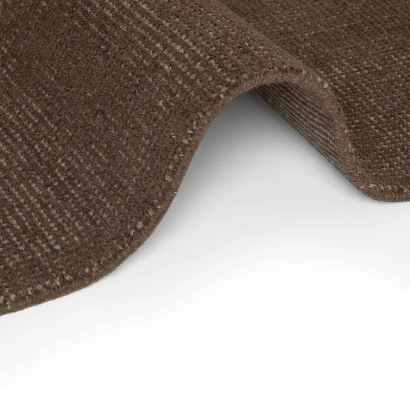 Vloerkleed Croom Rond - Bruin - Image 3