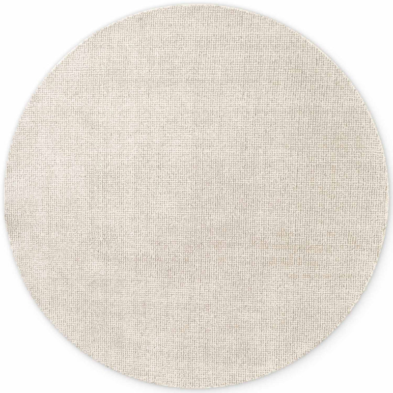 Vloerkleed Croom Rond - Natuurlijk Wit - Image 2