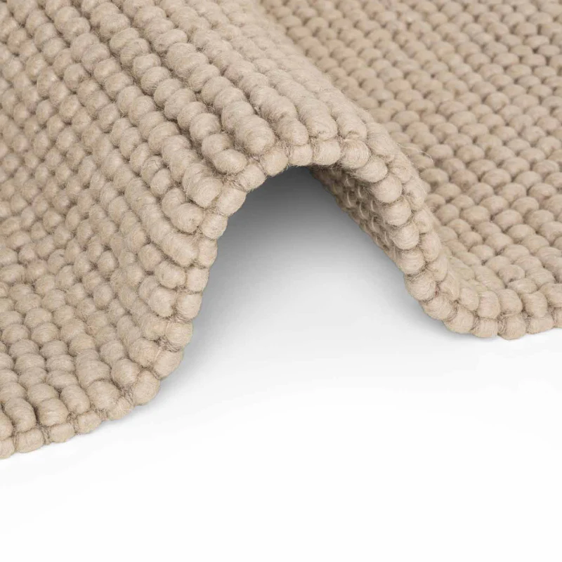 Vloerkleed Diana Rond - Lichtbeige - Image 3