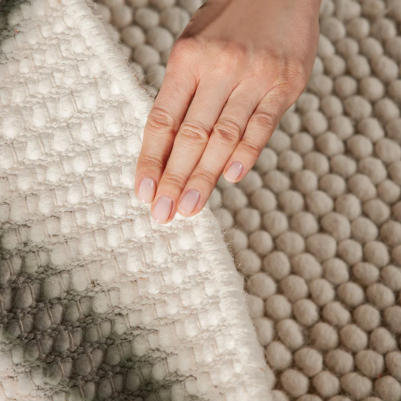 Vloerkleed Diana Rond - Lichtbeige - Image 4