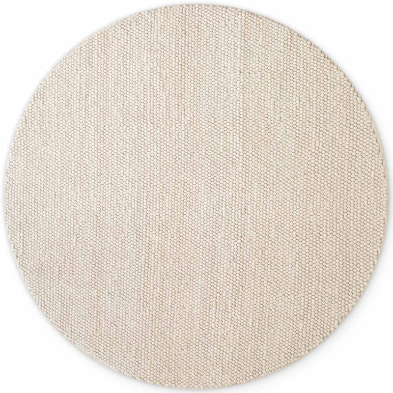 Vloerkleed Diana Rond - Natuurlijk Wit - Image 2