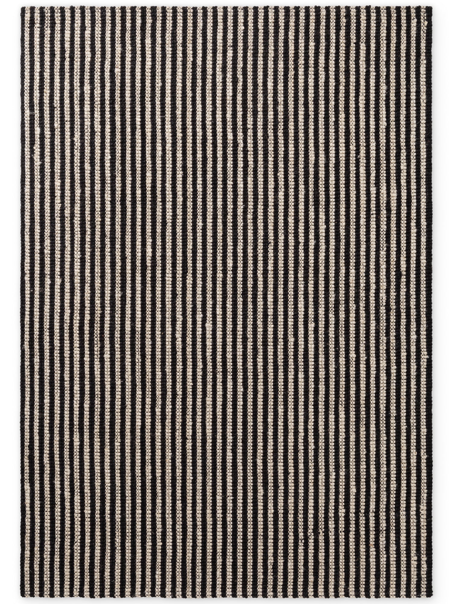 Vloerkleed Ebony Rechthoekig - Natuur ivoor zwart - Image 2