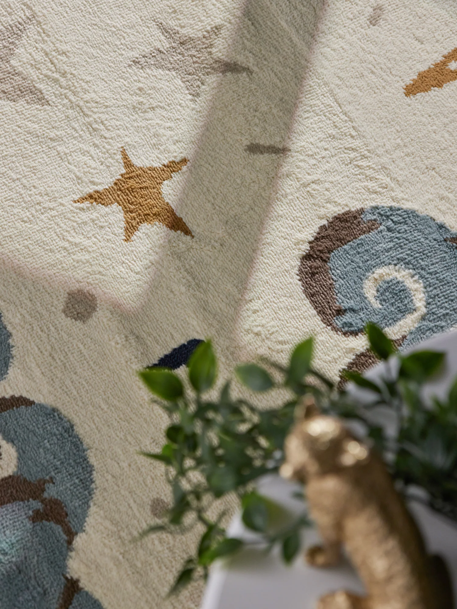 Vloerkleed Einhorn Rond - Creme Multicolor - Image 5