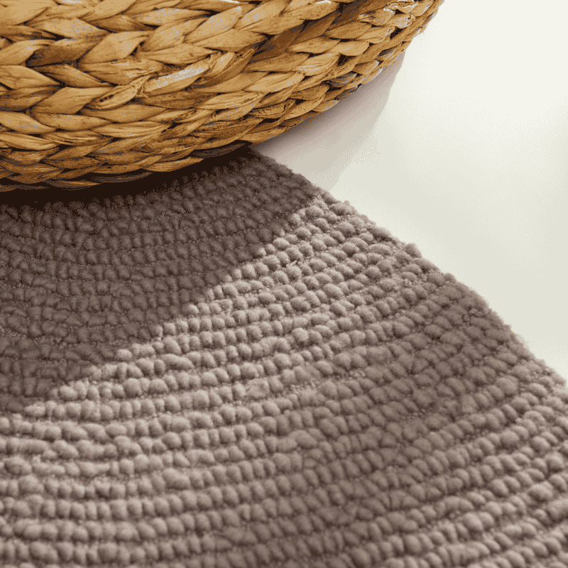 Vloerkleed Eleni Rond - Taupe - Image 6