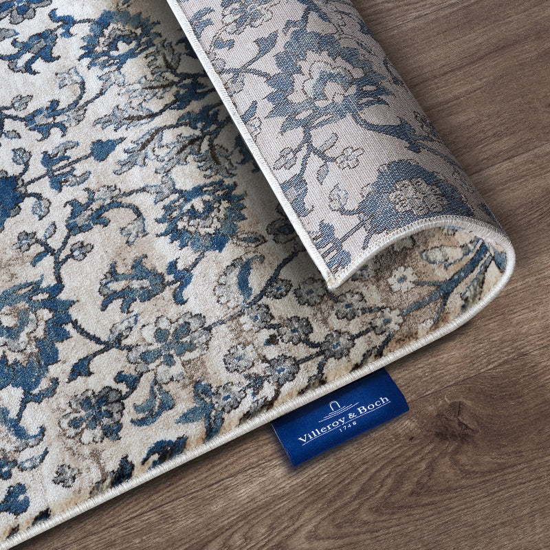 Vloerkleed Ernest Rechthoekig - Crème/Blauw - Image 2