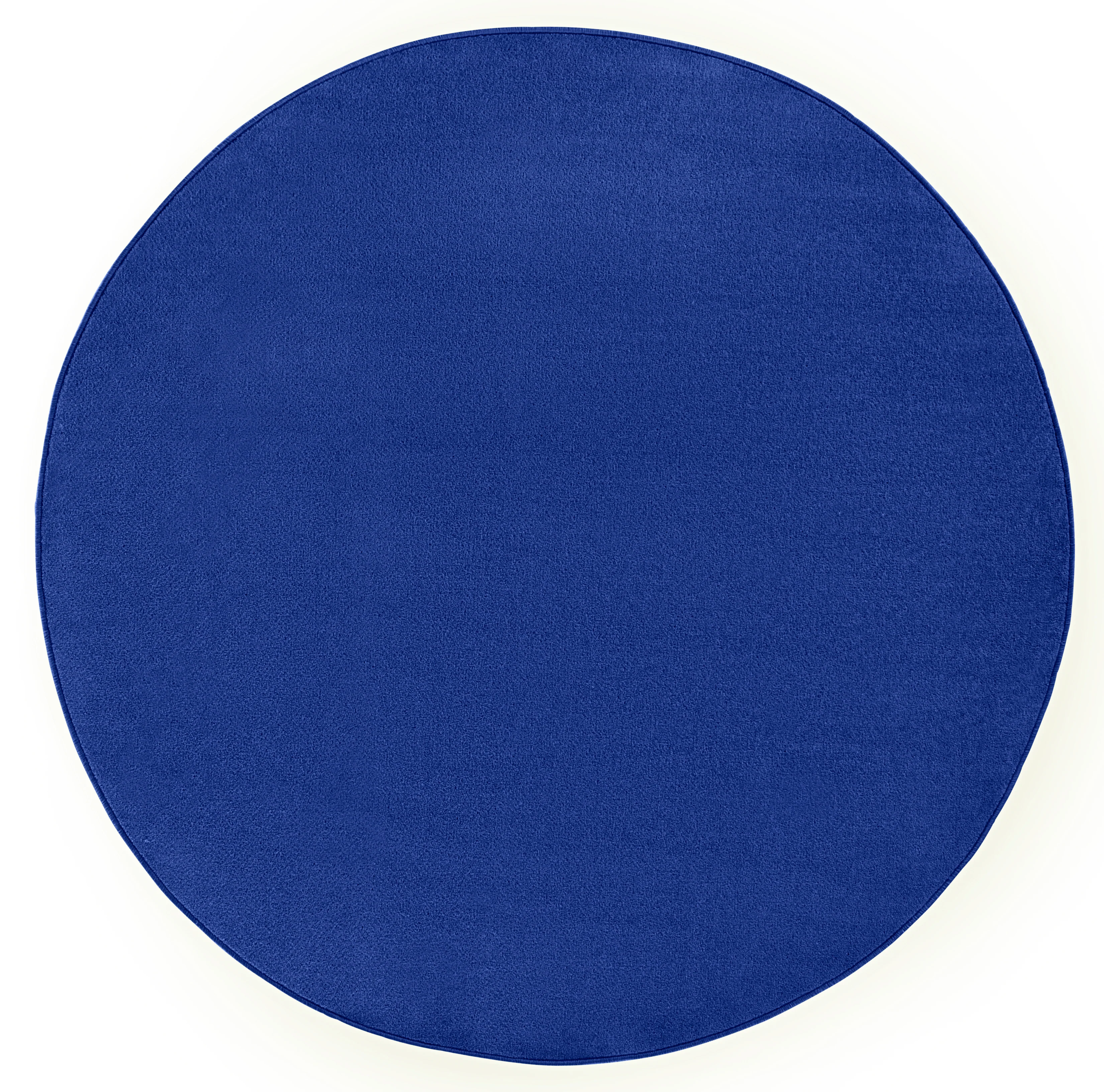Vloerkleed Fancy Rond - blauw - Image 2