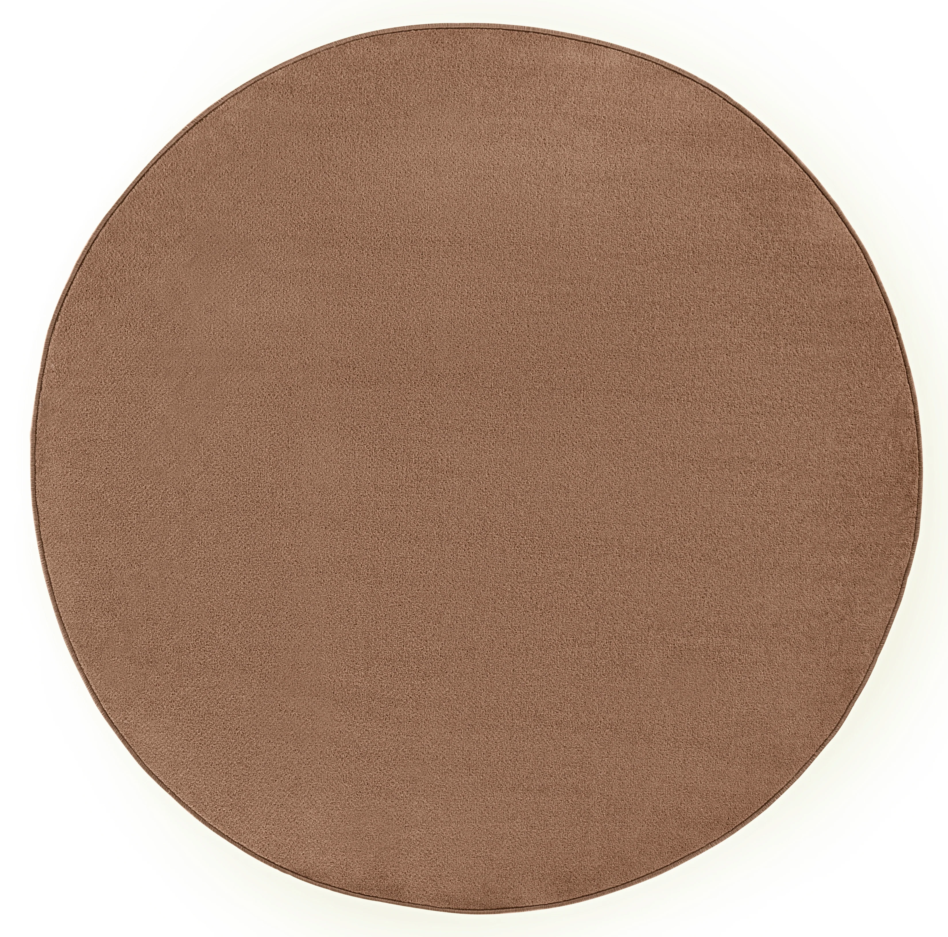 Vloerkleed Fancy Rond - Bruin - Image 2