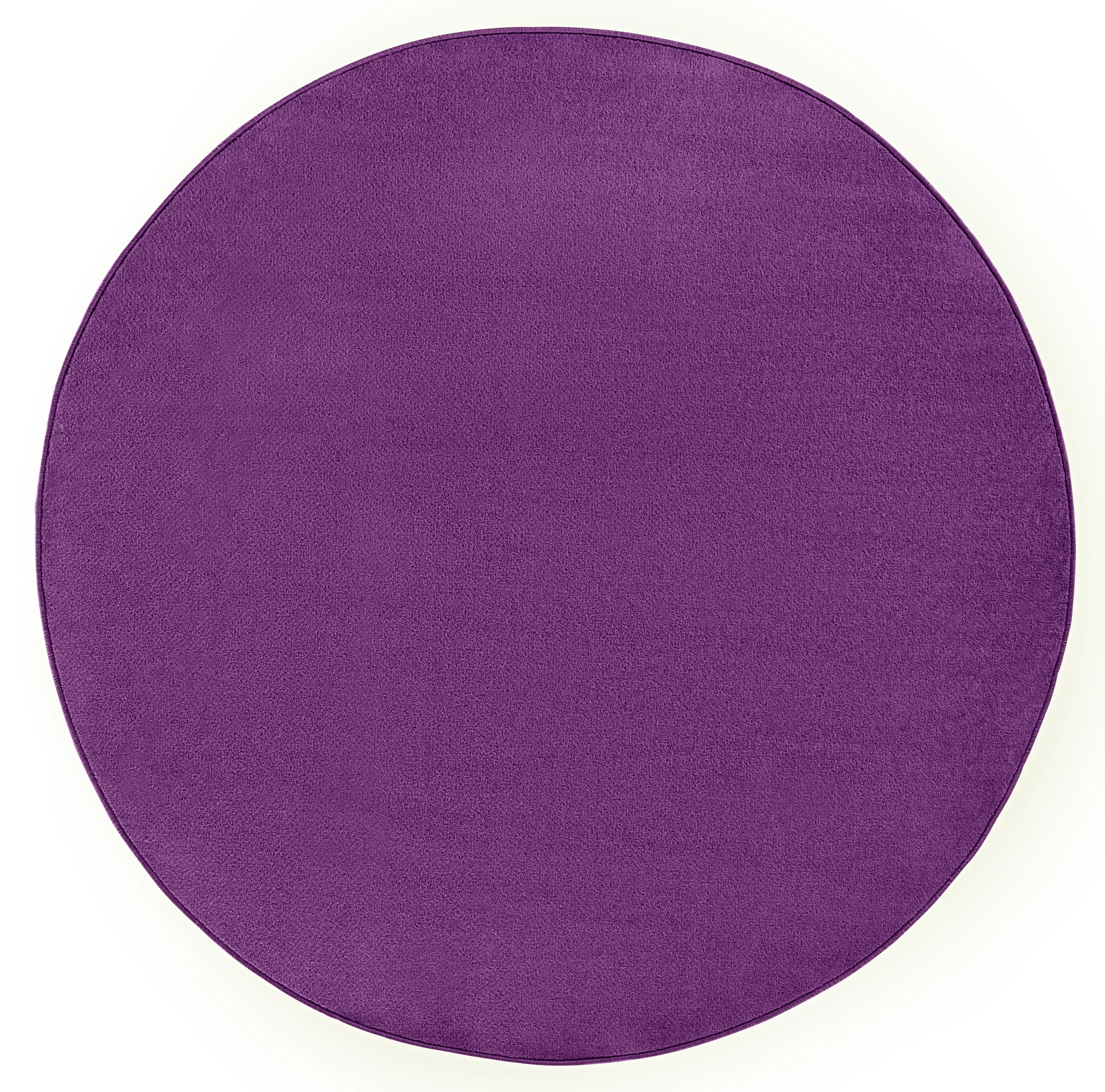Vloerkleed Fancy Rond - paars - Image 2